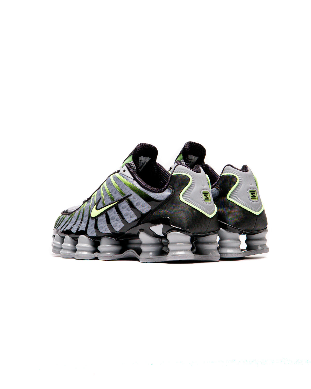靴 Nike Shox TL AV3595-005 27cm Nike Shox TL Wolf Grey Lime Blast
